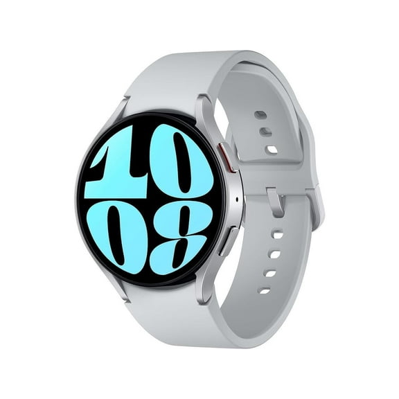 SAMSUNG Galaxy Watch 6 44mm LTE Smartwatch, Fitness Tracker, Personalized HR Zones, Advanced Sleep Coaching, Heart Monitor, BIA Sensor for Health Wellness Insights, Big Screen, US Version, Silver