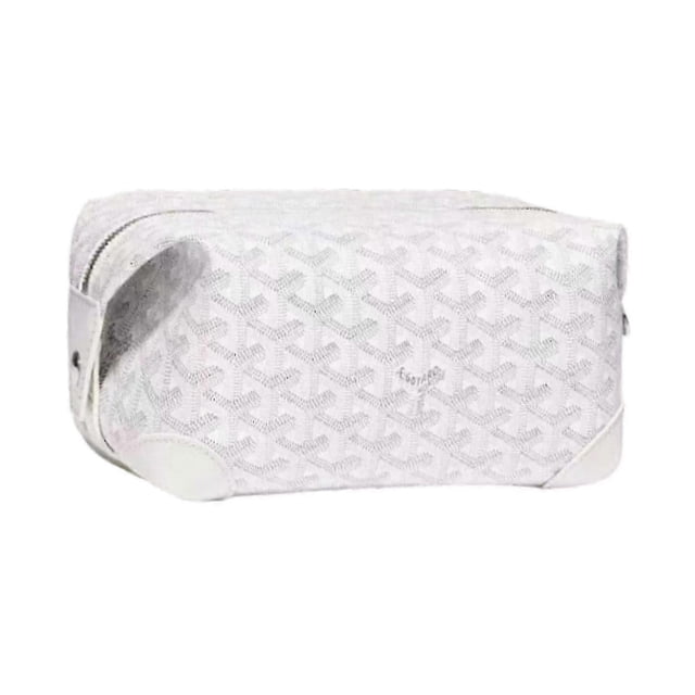 Travel Toiletry Bag PU Leather Multifunctional Makeup Bag for Hotel Bathroom Gray
