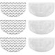 thumbnail image 1 of 6pk Steam Mop Pads for Bissell Replacement/Washable/Reusable Compatible with Bissell Steam Mop 1940 1440 1544 1806 2075 Series,Model 19402 19404 1940, 1 of 5