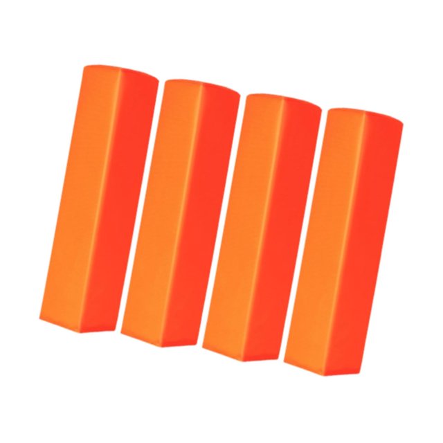 VONKY 4Pcs Football End Zone Pylons Football Field Equipment Football Field Marker