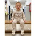 thumbnail image 6 of Toddler Baby Boy Football Outfit Game Day Pullover Sweatshirt Pants 3 6 12 18 24 Months 2T 3T 4T, 6 of 7