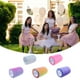 thumbnail image 5 of Billuyoard Rollo de tul con purpurina, tela suave, tul calado con lentejuelas brillantes, rollos de arcoíris, decoraciones para vestidos transpirables, Artesanía Rojo Púrpura Azul Billuyoard  HA082873-02, 5 of 6