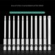 thumbnail image 4 of Set of 12 Torx Screwdrivers T6-T40, Long Screwdriver 120mm Magnetic Hand Screwdriver Sets T6-T40 Repair Tools, Magnetic Ratchet Screwdriver for Cordle, 4 of 4