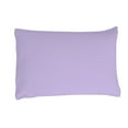 thumbnail image 4 of The Great American Store 600 TC 100% Cotton Solid Fitted Sheet(With 21" Extra Deep Pocket) - Short Queen (Lavender), 4 of 5
