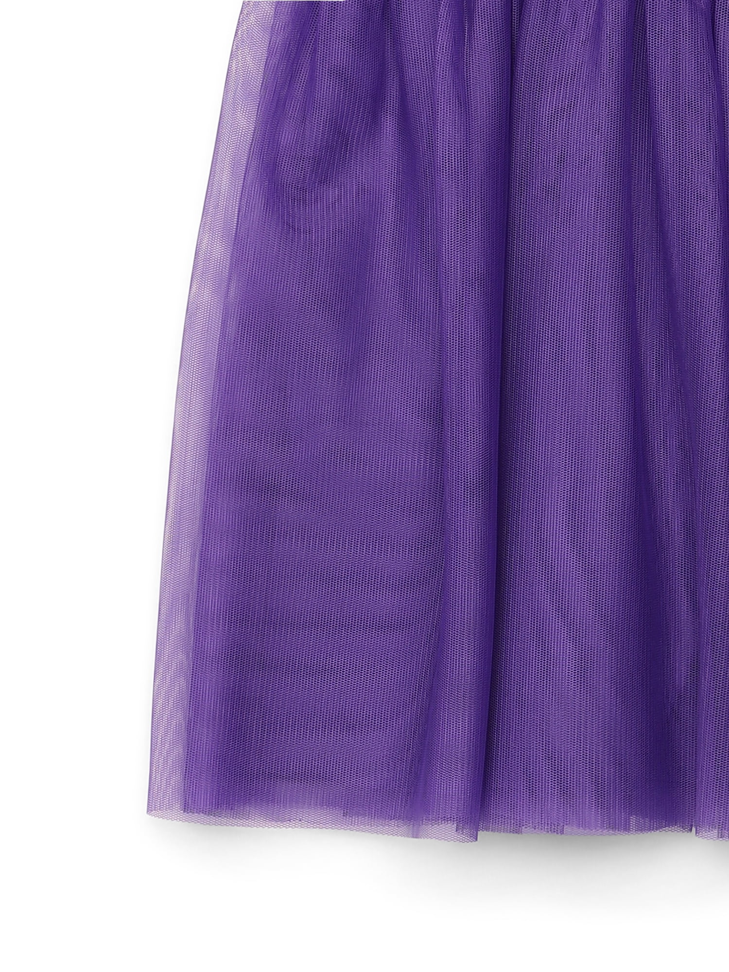 Wonder Nation Girls Tutu Dress with Short Sleeves, Sizes 4-18 & Plus
