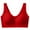 Red, variant on Anti Sagging Bras for Older Women Bras for Women Wireless Supportive Full Coverage Correction Anti Sagging Bra Lift Bra Beige 2XL