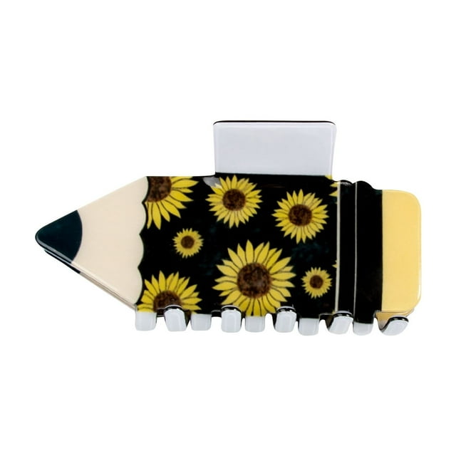 Pencil Hair Clips - Back - to - School Accessories for Teachers and Students