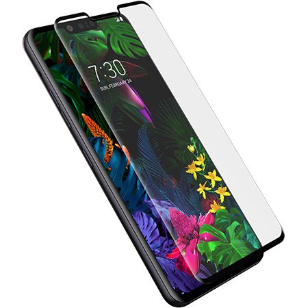 Otterbox Alpha Glass Screen Protector For Lg G8 Thinq Clear Walmart Com Walmart Com