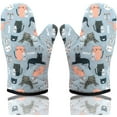 thumbnail image 1 of 2PCS-Lazy Cat-Guantes para horno Xemadio LKX-1915, 1 of 7