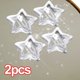 thumbnail image 1 of Pinzas para el pelo de estrella plateada para niña, pasadores de Metal con estrella de filigrana, joyería para el cabello, sin plomo, 2/100 Uds., 1 of 4