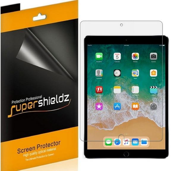[3-Pack] Supershieldz for Apple iPad Air 10.5 inch (2019) / iPad Pro 10.5 inch Screen Protector, Anti-Bubble High Definition (HD) Clear Shield