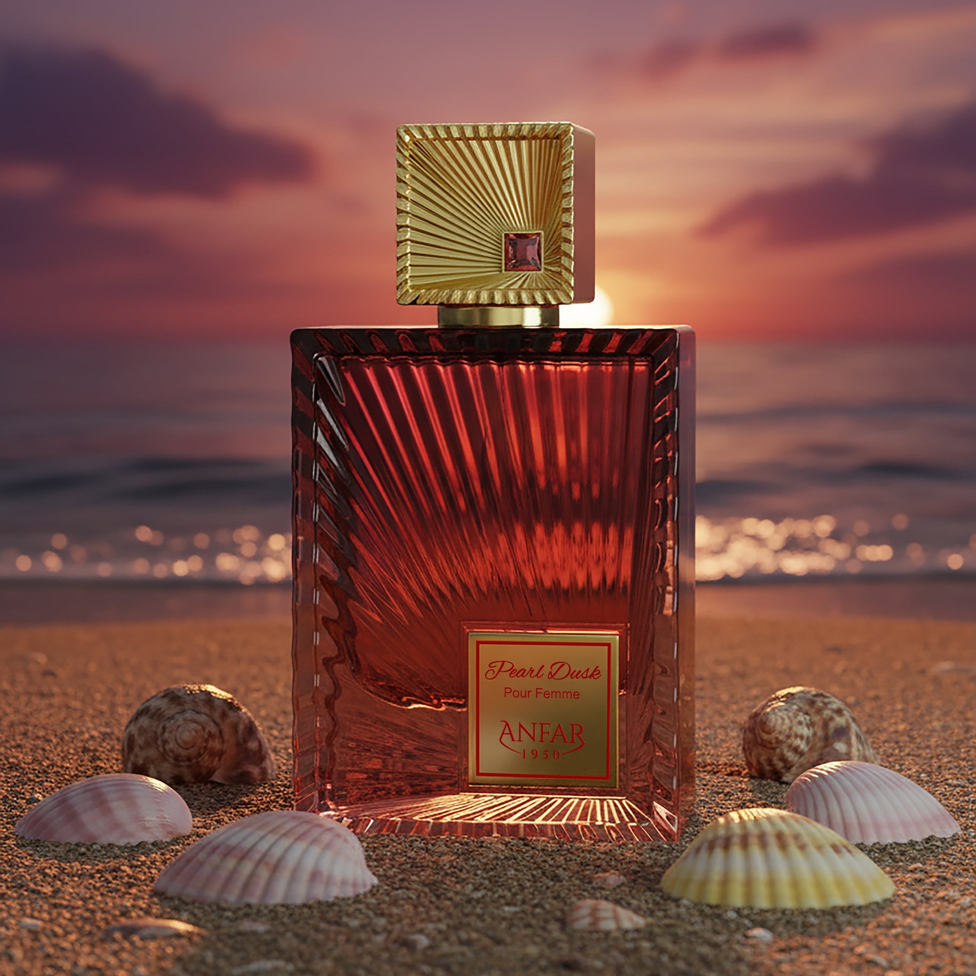 Anfar Pearl Dusk - Luxury Perfume for Women - Citrus Floral Fragrance - Notes of Mandarin, Lemon, Orange Blossom, and Lavender - 3.4 oz