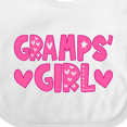 thumbnail image 4 of Inktastic Gramps' Girl Granddaughter Gift Girls Baby Bib, 4 of 4