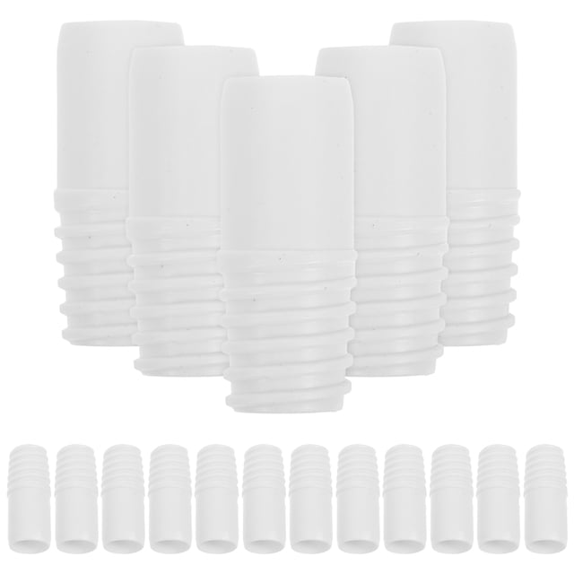 Miangastore 20 Pcs Embouts de Manche de Balai Embouts de Manche pour Poteaux Embouts Filetés de Manche de Vadrouille Embouts de Tige d'Extension de Balai Embouts de Tige de Manche de Balai