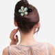 thumbnail image 2 of Pinza para el pelo con forma de cola de caballo, flor acrílica, tocado con pinza de pico de pato para mujeres y niñas, 2 of 5
