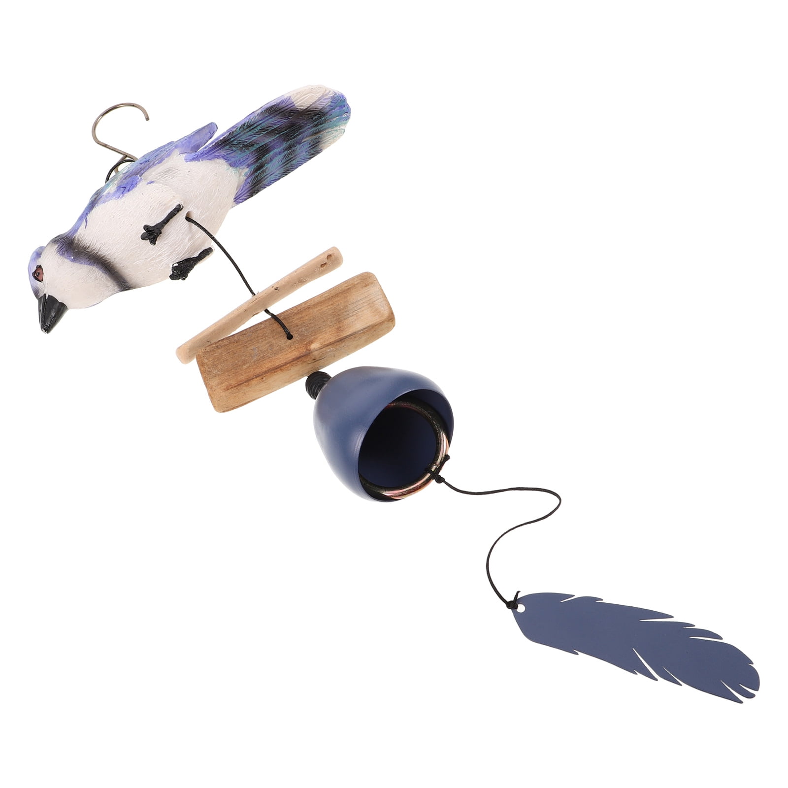 Bird Wind Chime: Outdoor Wind Chime - Artistic Bell-Shaped Hanging Decoration For Garden Porch And Yard - Bell Decoration For All Seasons