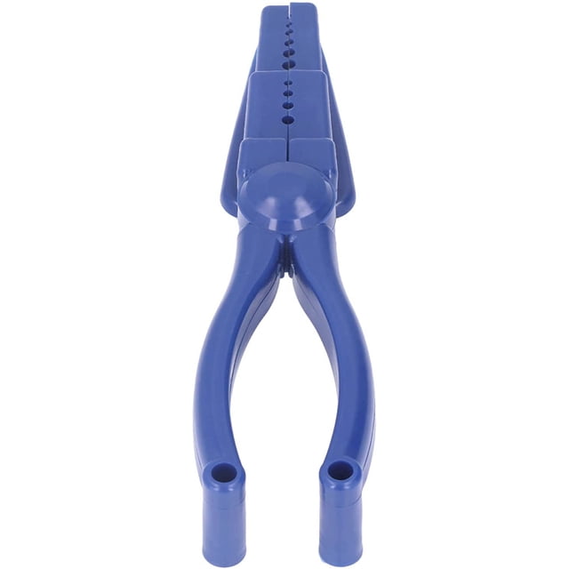 Juego de abrazaderas de seguridad para clavos de cemento, protector de manos necesario, dispositivo antimartillo incluido Alicates para clavos Soporte para clavar Protector de dedos ABS Herramienta d