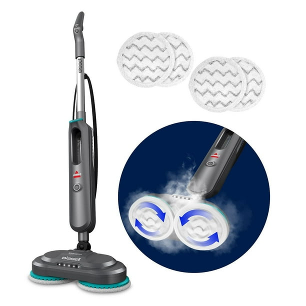 BISSELL® SpinWave® SmartSteam™ Scrubbing and Sanitizing