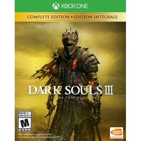 Dark Souls 3 Fire Fades Edition, Bandai/Namco, Xbox One, (Dark Souls Best Game Ever)