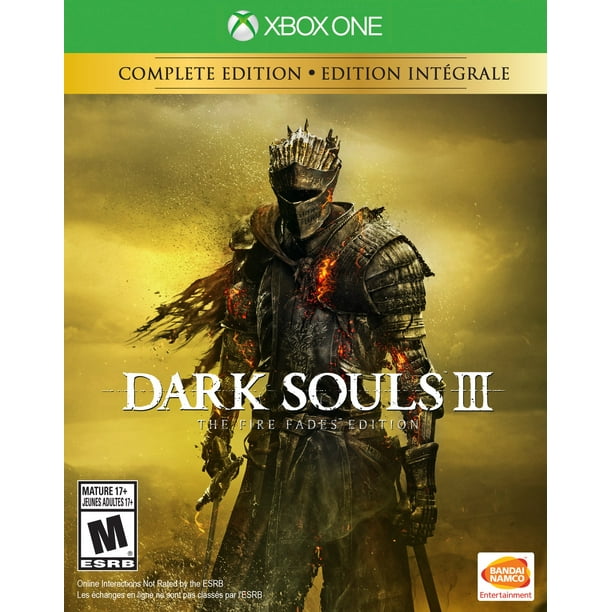 Dark Souls 3 Fire Fades Edition Bandai Namco Xbox One Walmart Com Walmart Com