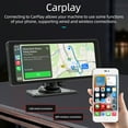 thumbnail image 3 of 10.26" Wireless Carplay Bluetooth Radio FM Car MP5 Player AHD Recorder Camera, 3 of 14