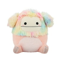 Squishmallows FuzzAMallow Official 12 inch Diane the Bigfoot with Rainbow Hair - Child's Ultra Soft Plush Toy