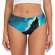 thumbnail image 1 of Fotbe Blue Full Moon Wolf Calzones Estampados para Mujer – Ropa Interior de Algodón, Cómoda, Suave y Elástica-Small, 1 of 6