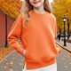 thumbnail image 1 of Cowsor Womens Varsity Oversized Sweatshirt Crewneck Long Sleeve Casual Fashion Pullover Top Fall Outfits, 1 of 7