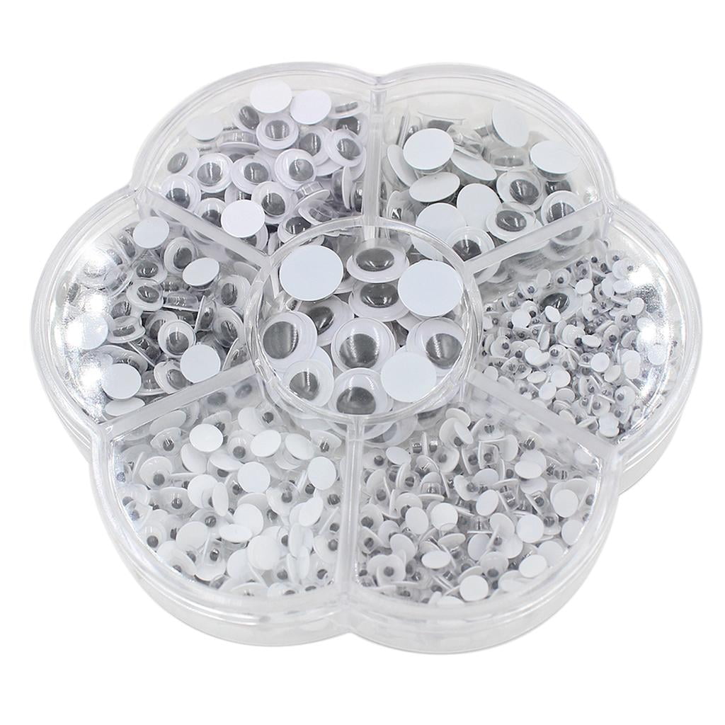 700pcsself-Adhesive Eyes Flatback Self-Adhesive Moving Eyes Toys Decorations Kids Crafts Making Eyes School Early Learning Crafts Props Whole Price