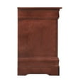 thumbnail image 6 of Glory Furniture Louis Phillipe 2 Drawer Nightstand in Cherry, 6 of 7