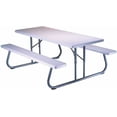 thumbnail image 1 of LIFETIME 80215 Mesa de Picnic Plegable, 1,8 m, Granito Blanco LIFETIME 87-8HI1-H6RQ, 1 of 2