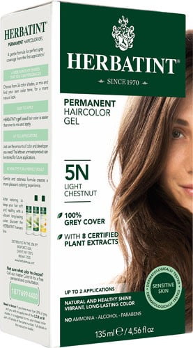 Herbatint Permanent Hair Color Chart