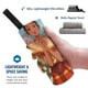 thumbnail image 3 of Toalla de playa Encanto, suave, ligera, de secado rápido, absorbente, grande, para baño, para niños y adultos, para viajes, natación, playa, gimnasio, camping, yoga, 27,5 x 55 pulgadas, 3 of 8