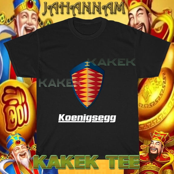 New Shirt Koenigsegg Racing Logo Men's T-Shirt American Funny Size S to 5XL
