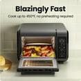 thumbnail image 2 of Chefman EasyAir 15 Qt. Toaster Oven Air Fryer, 5 Cooking Functions & 450°F Max Temperature – Black, 2 of 7