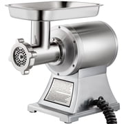 VEVOR 550lbs/H Electric Meat Grinder,1100W Commercial Sausage Stuffer Filler Stainless Steel 220 RPM 1.5HP for Industrial and Home Use, 550LB, Sliver