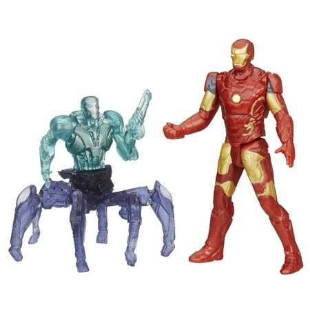 Marvel Avengers Age of Ultron Iron Man Mark 43 Vs. Sub-Ultron 001 2.5-inch Figure