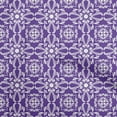thumbnail image 1 of oneOone Polyester Spandex Violet Fabric Asian Block Floral Sewing Craft Projects Fabric Prints By Yard 56 Inch Wide, 1 of 4