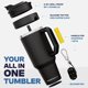 thumbnail image 4 of Frost Buddy Thicc Buddy - Vaso De Acero Inoxidable Con Aislamiento Al Vacío De 16 Oz Con Tapa Y Pajita Para Agua - Taza De Viaje Compatible Con Portavasos - Regalos Para Mujeres, Hombres, Él Y Ella (N, 4 of 5