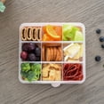 thumbnail image 7 of melii Lunch Snackle Box Food Storage Container – Portable Bento Snack Box with Compartments for Kids & Adults, Ideal for School Lunches, Travel, Road Trips & On-the-Go Snacking - Oatmilk, 7 of 7
