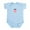 Sky Blue, variant on CafePress - Split, Croatia Infant Bodysuit - Baby Light Bodysuit, Size Newborn - 24 Months