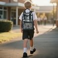 thumbnail image 5 of Kids Transparent Backpack Lightweight School Bookbag Large Capacity Durable Shoulder Bag For Stadium Outdoor Activities, 5 of 5