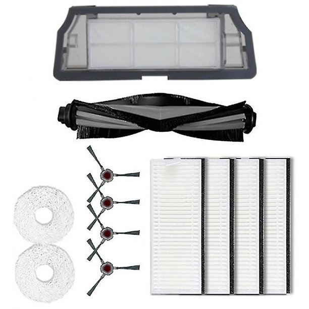 Main R Brush Rags Hepa Filter Side Bru For Ecovacs N9+