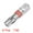 Red, variant on 4pcs 25mm 1/4" Hex Shank T6 Security Torx Screwdriver Bits S2 Alloy Steel