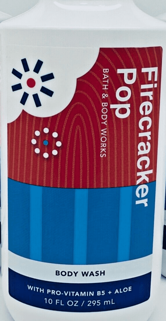 Bath & Body Works FIRECRACKER POP Shower Gel - Value Pack Lot of 2
