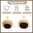 thumbnail image 6 of 600 Count #4 Coffee Filter 8-12 cup, Disposable Cone Coffee Filters For Pour Over and Drip Coffee Maker, 6 of 7