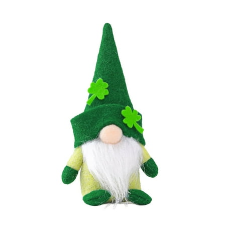 

Irish Handmade 2 Of Tomte Set Leprechaun Day Decoration & Hangs