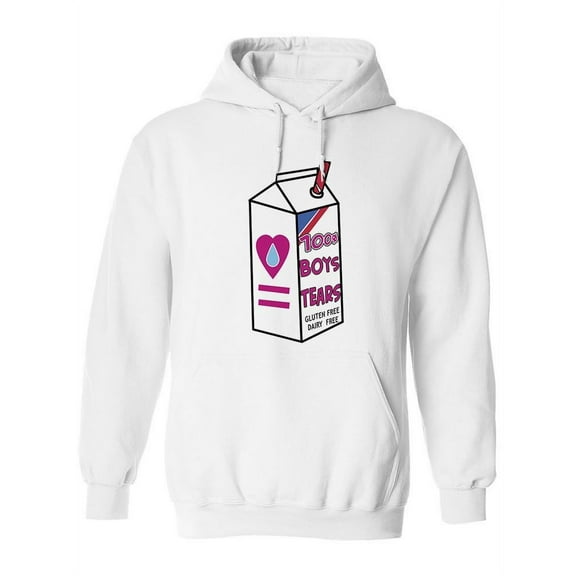 Boys Tears Hoodie Women -Image by Shutterstock, Female Medium