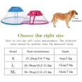 thumbnail image 2 of Pet Recovery E-Collar Pet Pink Protective Collar Wound Healing Protection Cover Dog Neck Cone Recovery, 2 of 6