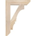 thumbnail image 3 of Ekena Millwork 3 1/2"W x 18"D x 26"H Balboa Slat Smooth Bracket, Douglas Fir, 3 of 4